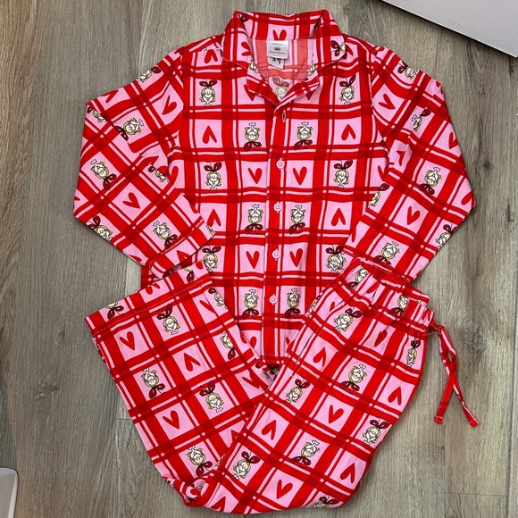 Hanna Andersson Other - Hanna Andersson Cindy Lou Who Grinch pajamas size 5